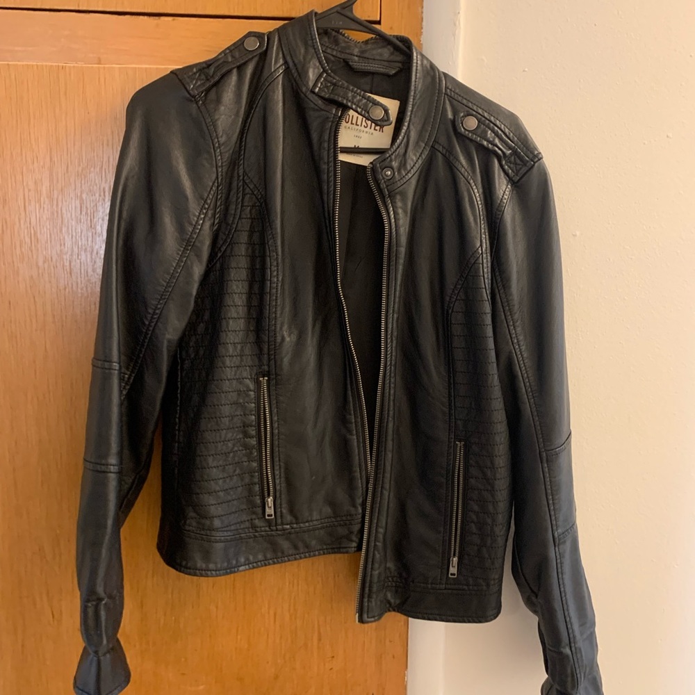 Hollister Faux Leather Jacket